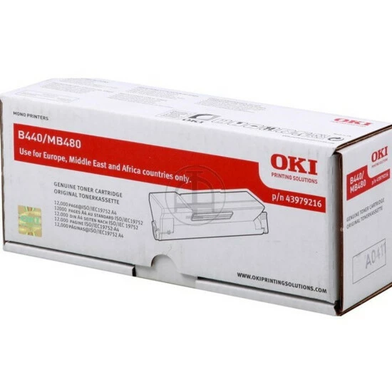 Brandneu 👍 OKI MB480 Black Toner Cartridge - 12000 Seiten - Schwarz 🤩 7 Brandneu 👍 OKI MB480 Black Toner Cartridge - 12000 Seiten - Schwarz 🤩 – Bild 5