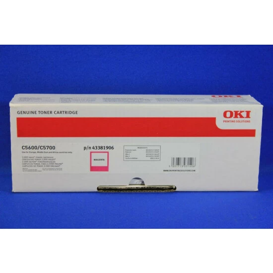 Am billigsten 🛒 OKI Toner C5600/5700 Magenta (43381906) 😉 7 Am billigsten 🛒 OKI Toner C5600/5700 Magenta (43381906) 😉 – Bild 5
