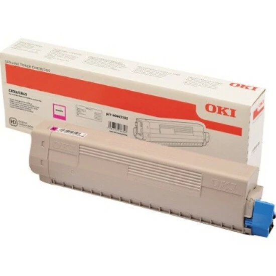 Am billigsten ⌛ OKI Toner: C833N/C833DN/C843DN Magenta High Capacity (46443102) 🛒 3 Am billigsten ⌛ OKI Toner: C833N/C833DN/C843DN Magenta High Capacity (46443102) 🛒