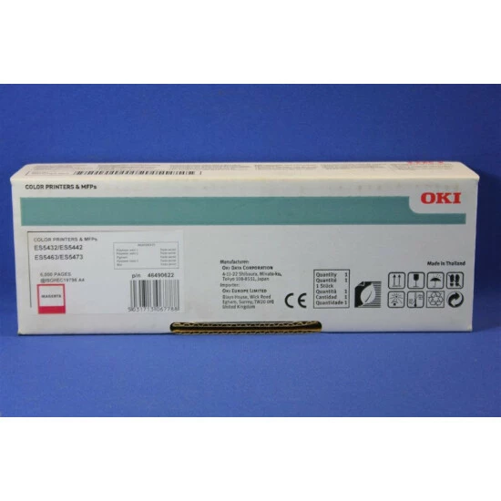 Großhandel 👏 OKI 46490622 - 6000 Seiten - Magenta - 1 Stück(e) 😉 4 Großhandel 👏 OKI 46490622 - 6000 Seiten - Magenta - 1 Stück(e) 😉 – Bild 2